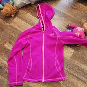 The North Face hooded full-zip fleece
